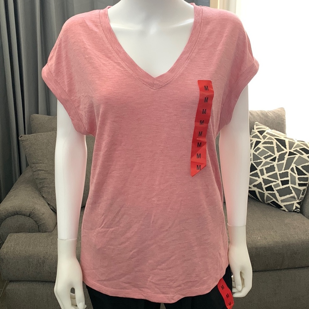 ❤️Buy 1 Got 1 Free ❤️ Jessica Simpson Ladies's V-Neck Knit Short Sleeve Top XXL